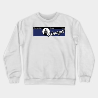 Remember Jaws Parking Sign Crewneck Sweatshirt